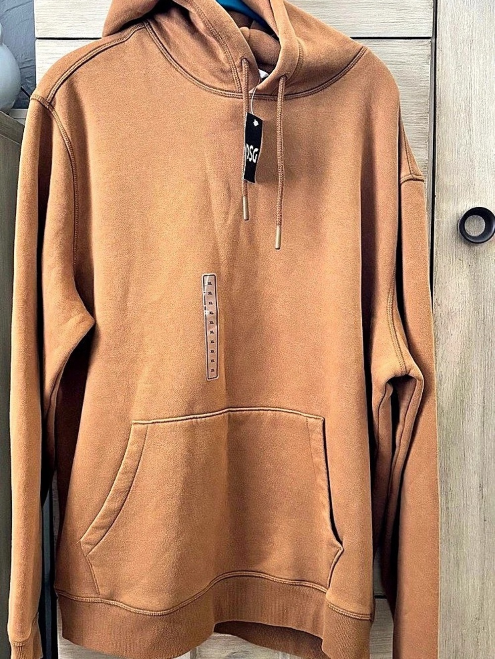 DSG Men's Classic Fleece Hoodie Brown